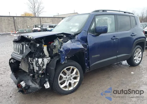 2018 Jeep Renegade Latitude 4X4 z USA, uszkodzony, nr VIN ZACCJBBB1JPJ49286